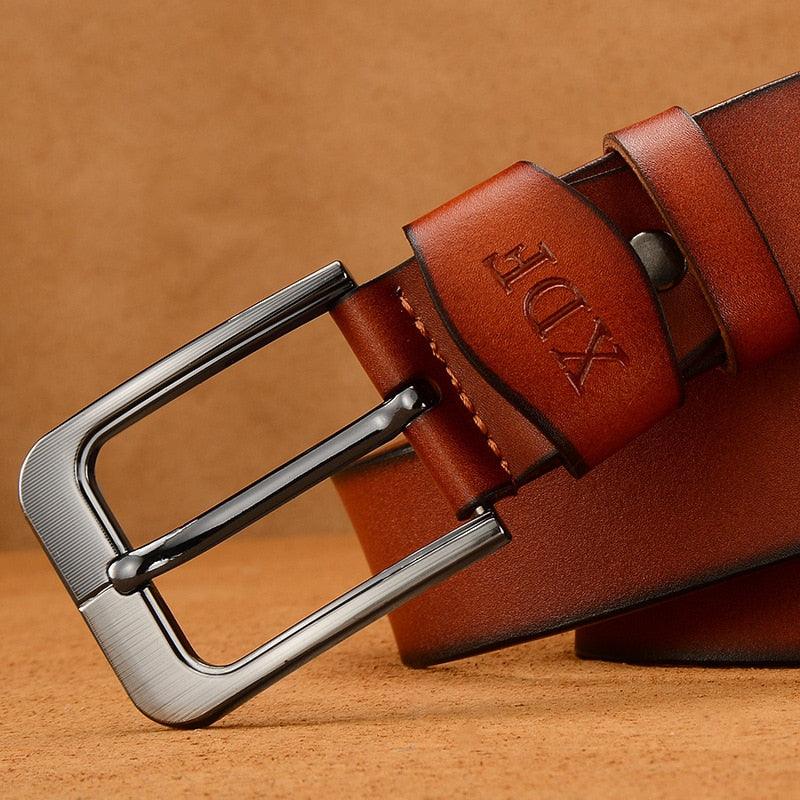 High Quality Buckle Jeans Pin Buckle Man Belts Business Casual Male Belt for Men - HABASH FASHION