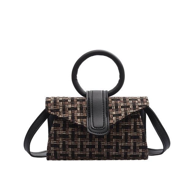 Bag Hand Bag Women Fashion Simple Designer Handbag Woman Luxury Pu Leather Solid Color Clutch Ladies - HABASH FASHION