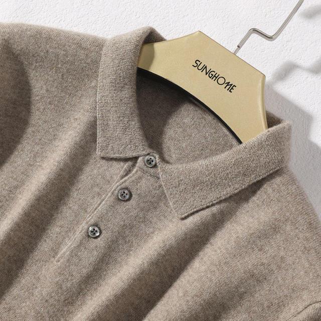 Autumn Soft Sweaters for man Clothes 100% Cashmere - HABASH FASHION