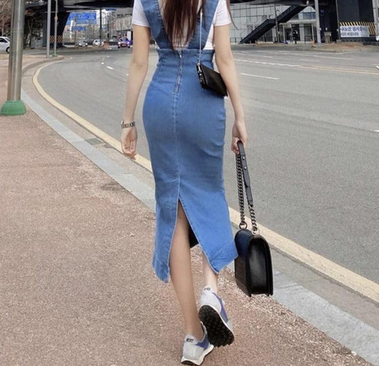 Jeans Skirt High Waist - HABASH FASHION