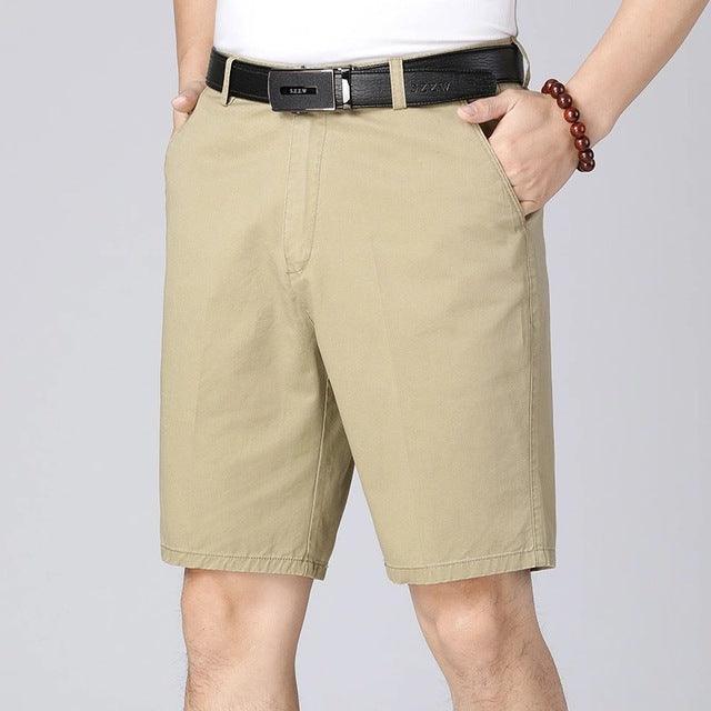Men Cargo Shorts Summer Men Casual 100%Cotton - HABASH FASHION