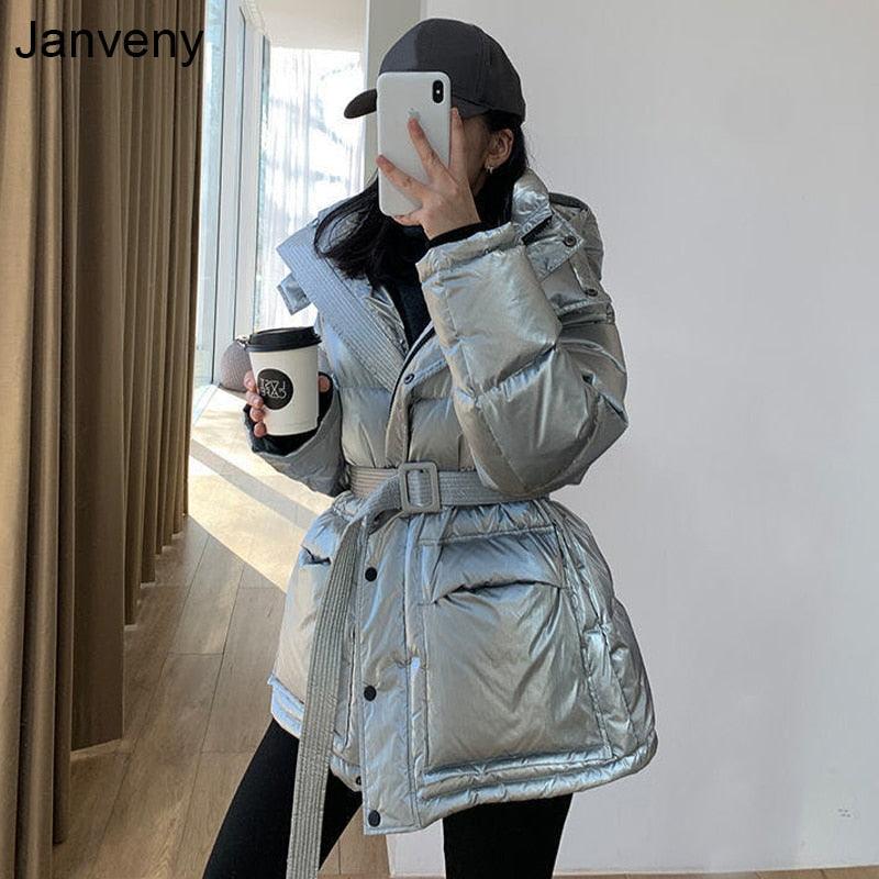 Shiny jacket for women - HABASH FASHION
