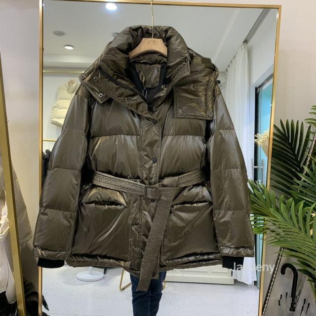 Shiny jacket for women - HABASH FASHION