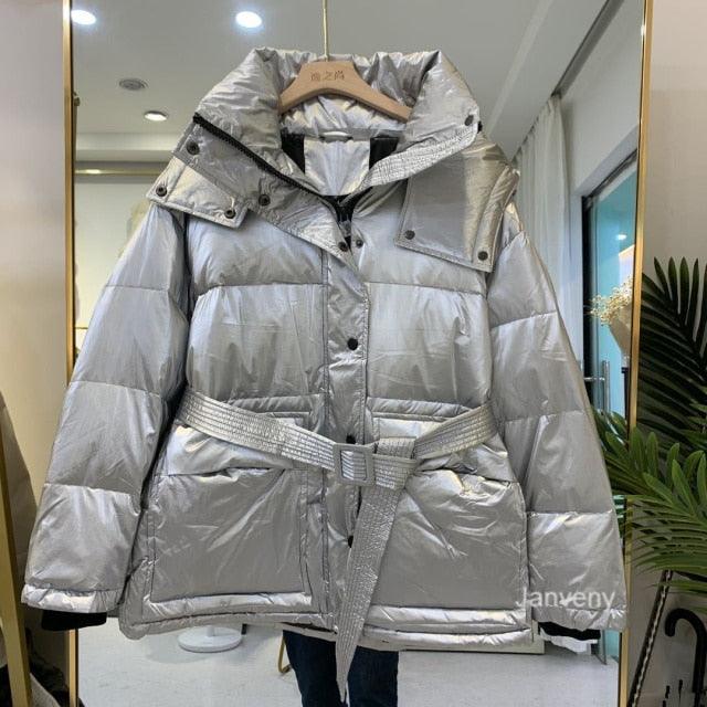 Shiny jacket for women - HABASH FASHION
