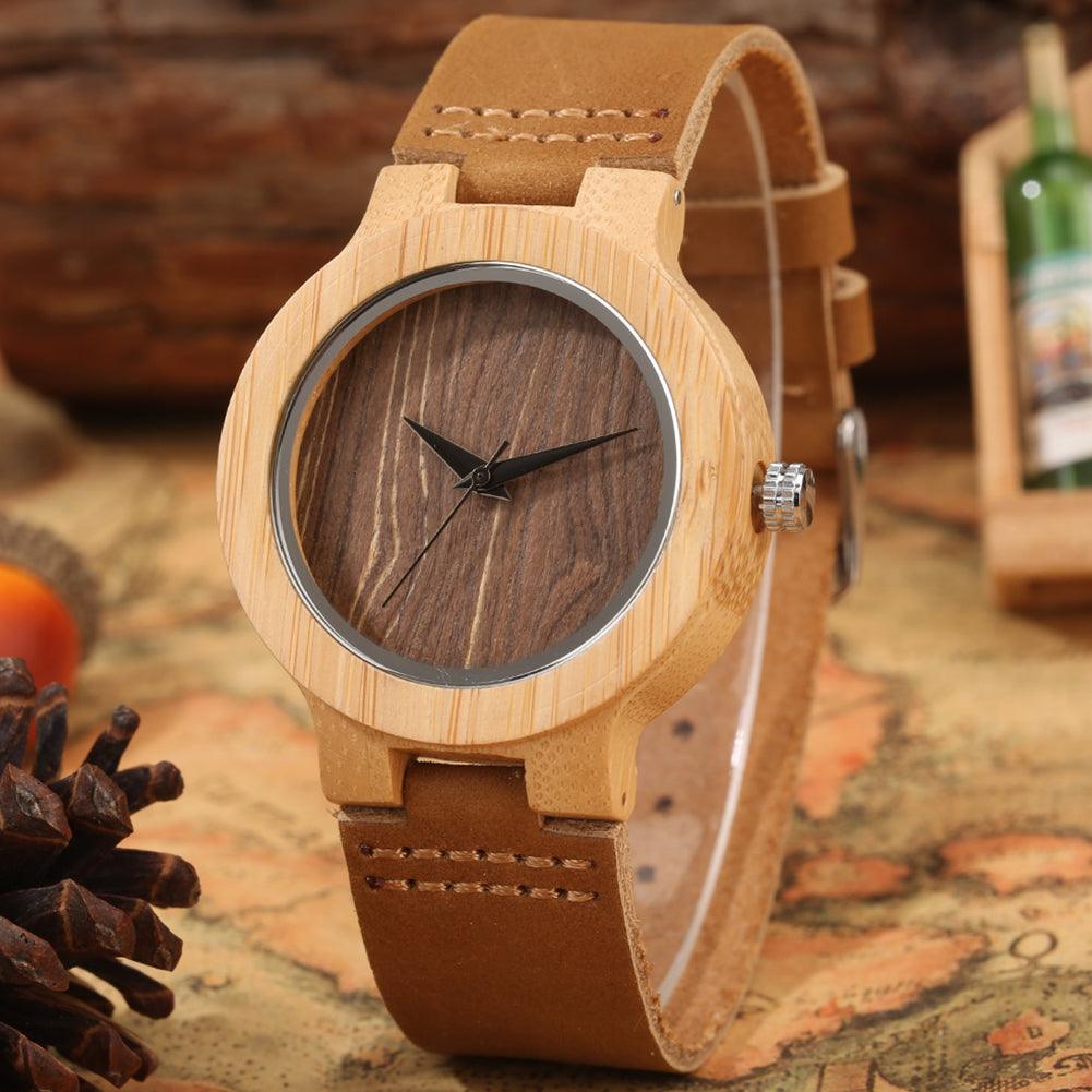 WOODEN WATCH - HABASH FASHION