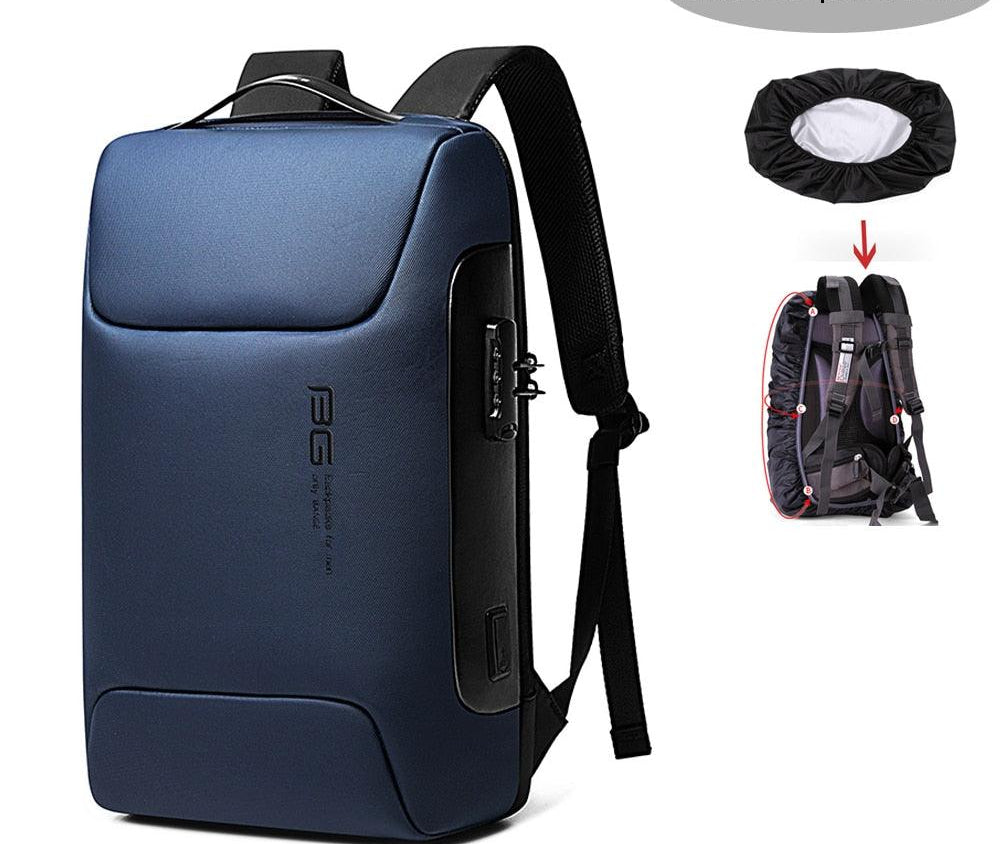 Laptop Backpack Anti-theft Waterproof School Backpacks USB Charging Men Business Travel Bag Backpack New Design - HABASH FASHION