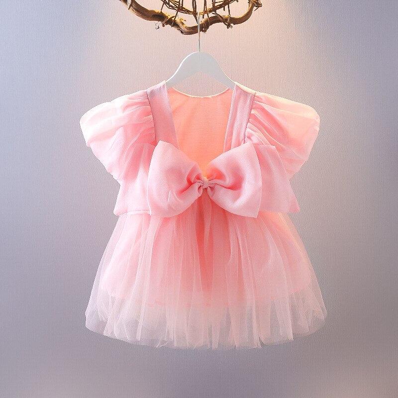 Baby Girls Birthday Party Dresses Summer 0 1 2 3 Years Old  Princess Dress Clothing For Newborn Toddler Outfits - HABASH FASHION