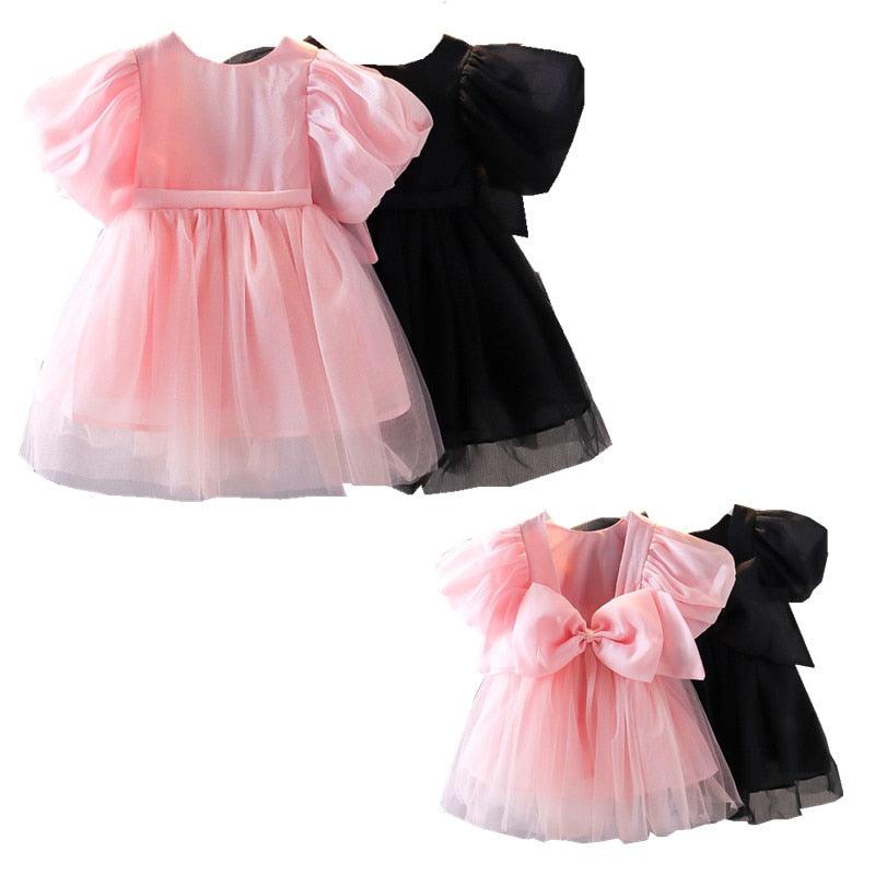 Baby Girls Birthday Party Dresses Summer 0 1 2 3 Years Old  Princess Dress Clothing For Newborn Toddler Outfits - HABASH FASHION