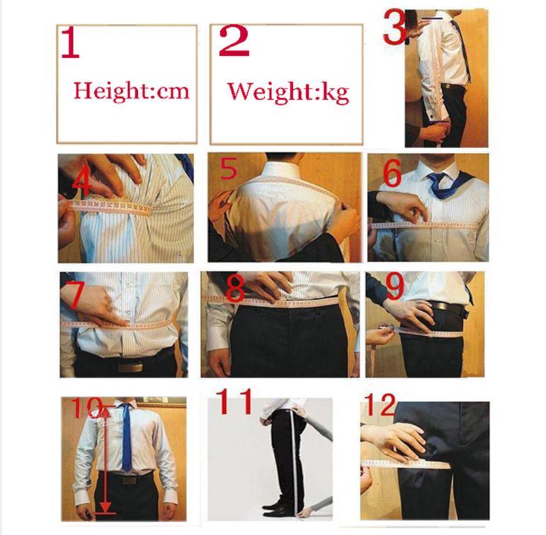 Slim Fit Men Business Groom Suit 3 Pieces - HABASH FASHION