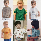 Kids Baby Cotton T-shirt Tops Boys - HABASH FASHION