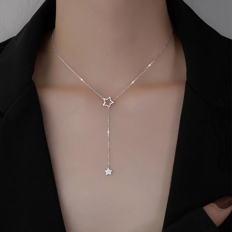 High quality star shaped necklace for women - HABASH FASHION