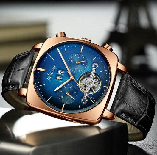 Automatic mechanical watch waterproof tourbillon technology luminous fashion men's watch - HABASH FASHION
