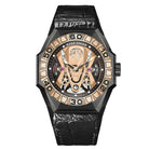 Men Sport Watches Automatic Skeleton Watch Steel - HABASH FASHION