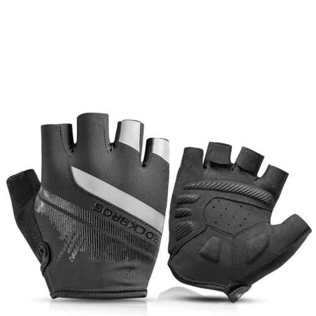 ROCKBROS Cycling Gloves Half Finger Shockproof Wear - HABASH FASHION