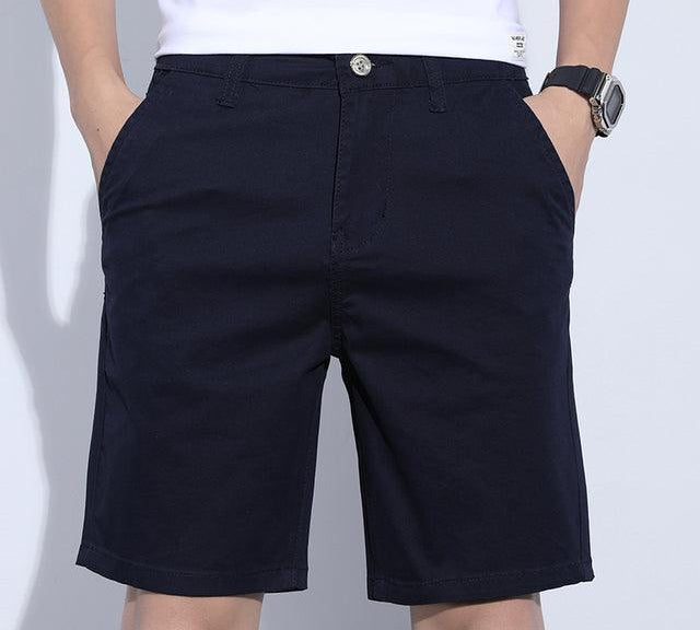 Classic Style Men Slim Shorts Business - HABASH FASHION