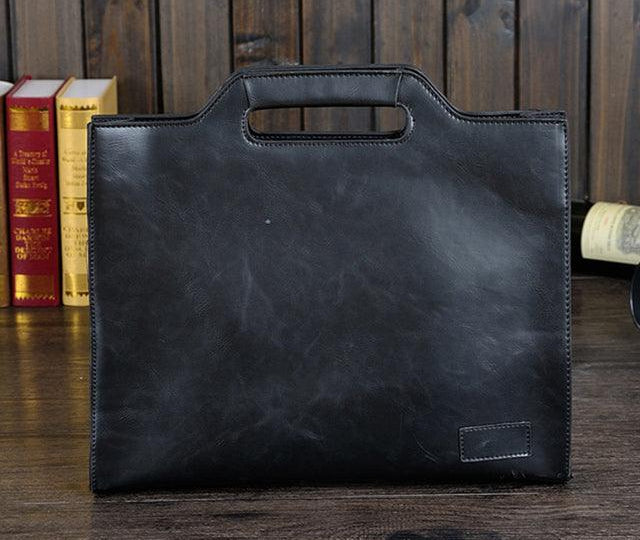 Business Men Travel Portable Handbag Solid Casual - HABASH FASHION