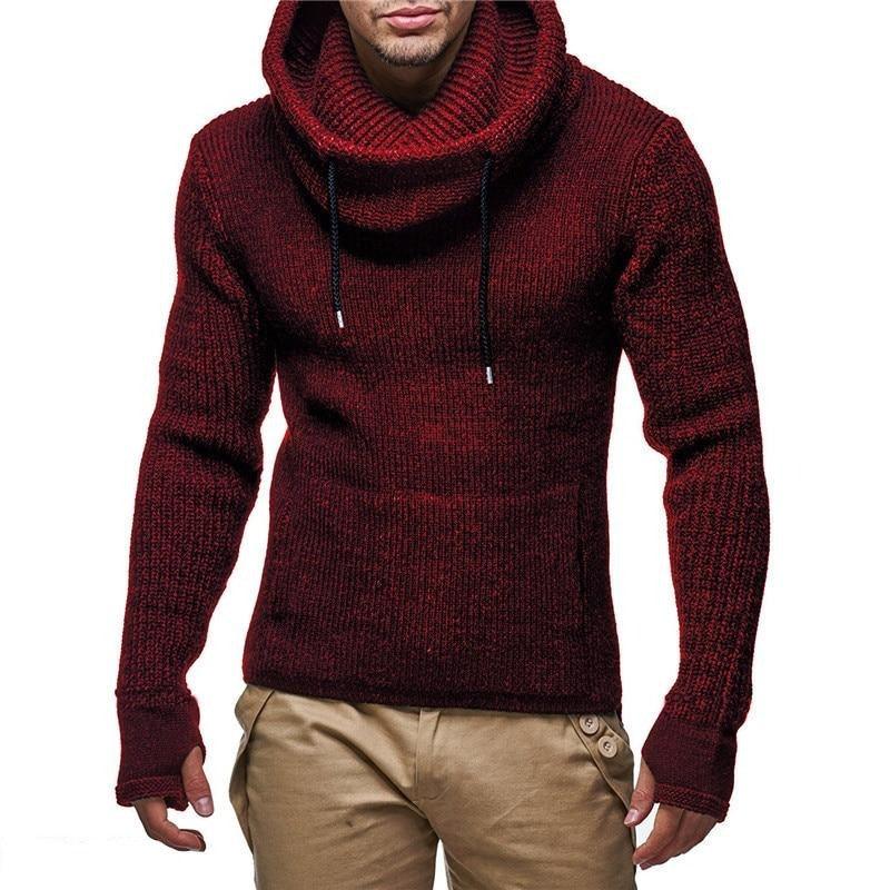 Men's turtleneck Sweaters Male High Street - HABASH FASHION