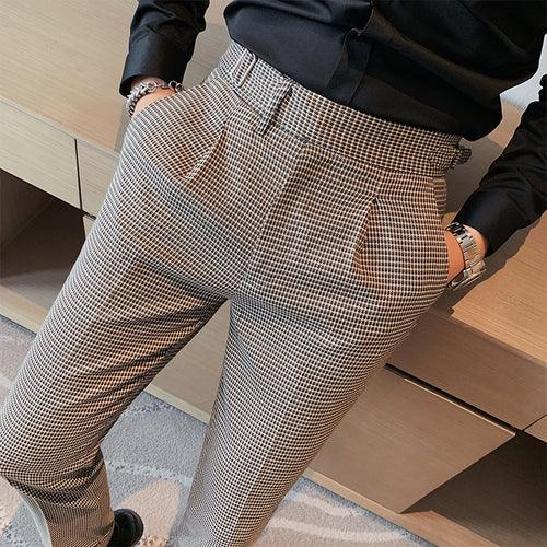 Man Pant Men Designer Business Casual Work Pant Trousers - HABASH FASHION