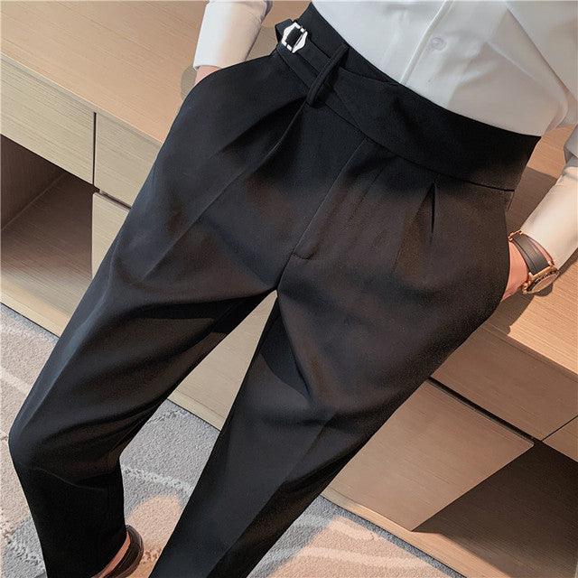 Men Trousers/Male slim fit High - HABASH FASHION