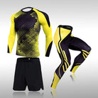 3 Pcs Set Men's Workout Sports Suit Gym Fitness - HABASH FASHION