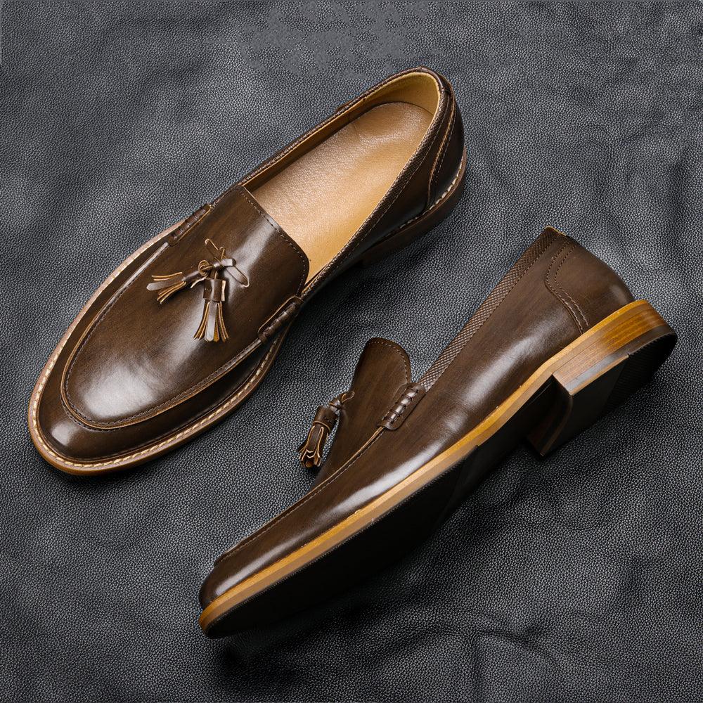 Italy style Man Casual Shoes Luxury Loafers Comfortable - HABASH FASHION