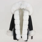 Jacket Women  Fur Coat Natural  Fox - HABASH FASHION