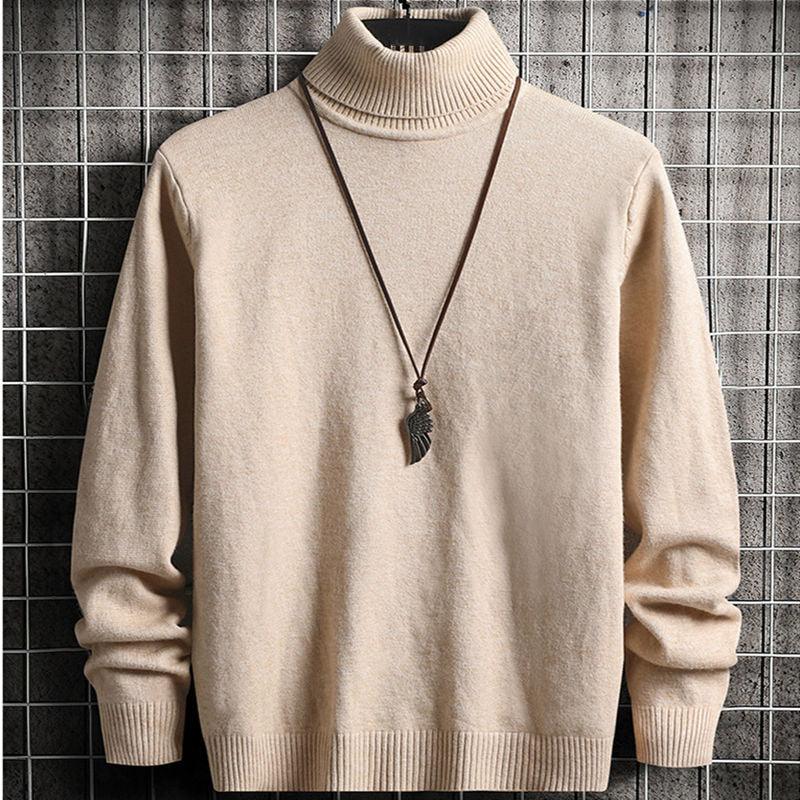 Sleeve Pullover Knitted Solid Slim Thin - HABASH FASHION