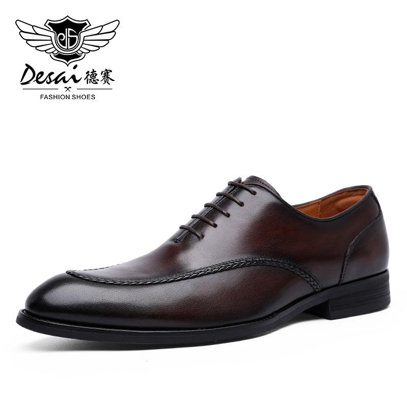 Shoes Toe Carved Business Shoes For Men Classic Dress Formal - HABASH FASHION