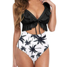 New swimwear for women ruffle one piece - HABASH FASHION