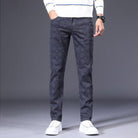 Men Casual Pants High Quality 98%Cotton Stretch Classic Trousers - HABASH FASHION