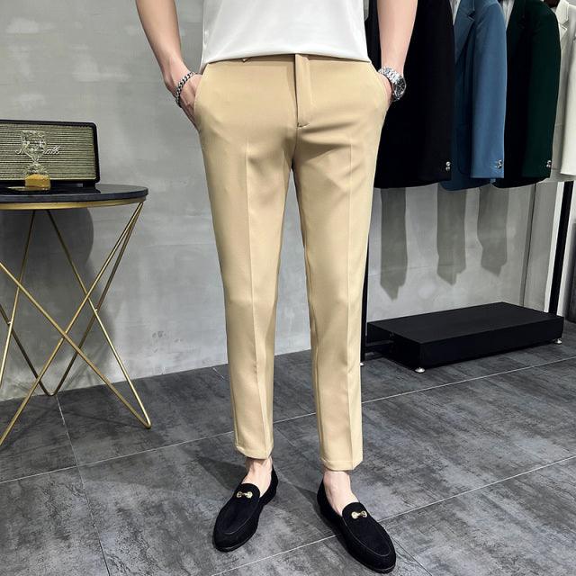 Length Suits Pants For Men - HABASH FASHION