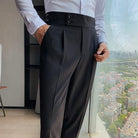 Men Suit Pants Spring Suit pants Casual Slim Business - HABASH FASHION