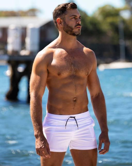 Mens Board Shorts Casual Beach  Fitness Fast Dry Swimwear - HABASH FASHION