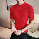 Casual Sleeve Sweater/Male High collar Slim Fit - HABASH FASHION