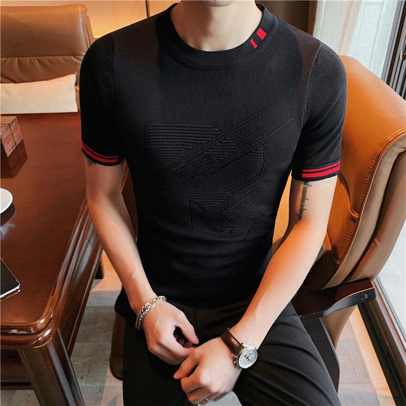 High Quality for Men Short Sleeve Sweaters - HABASH FASHION