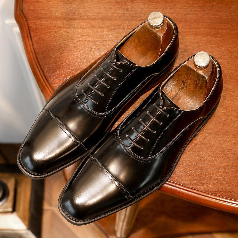 Leather Italian Business Man Brand Shoe Formal - HABASH FASHION