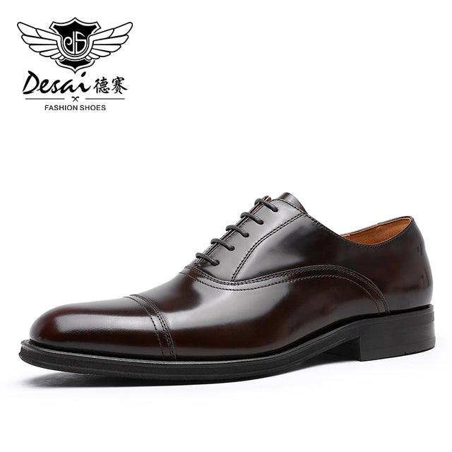 Leather Italian Business Man Brand Shoe Formal - HABASH FASHION