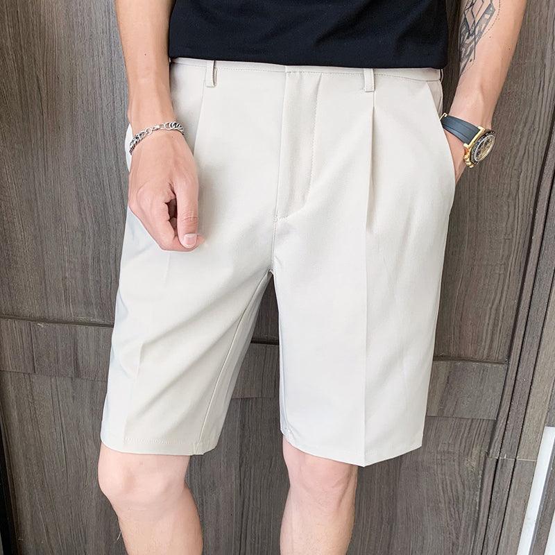 Shorts Men Summer Casual Solid Color Quick - HABASH FASHION