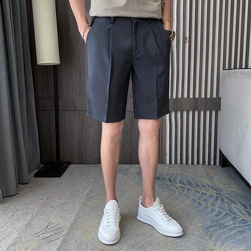 Shorts Men Summer Casual Solid Color Quick - HABASH FASHION