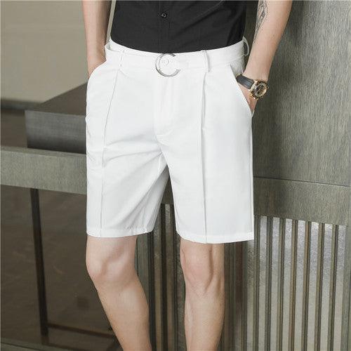 Shorts Men Summer White Casual - HABASH FASHION