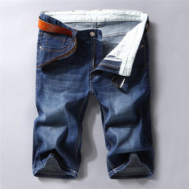 Men Shorts Style Thin Section Slim Fit Short Jeans - HABASH FASHION