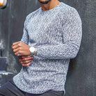 Men Casual T Shirt Slim Tops Spring New Long Sleeve Cotton - HABASH FASHION