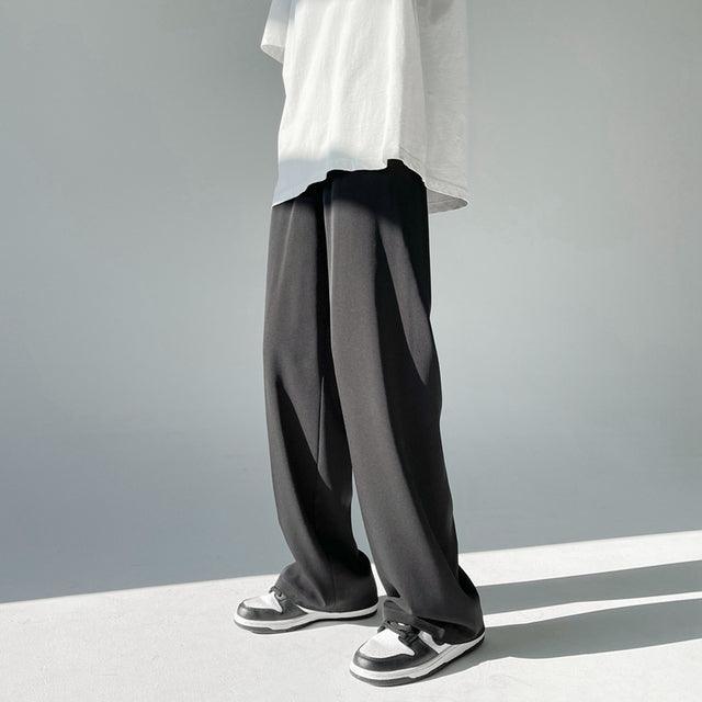 Men thin silk pants version loose casual - HABASH FASHION