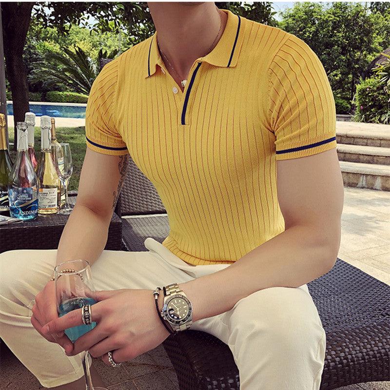Men summer casual short sleeves POLO Shirts/Male Slim - HABASH FASHION