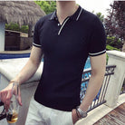 Men summer casual short sleeves POLO Shirts/Male Slim - HABASH FASHION