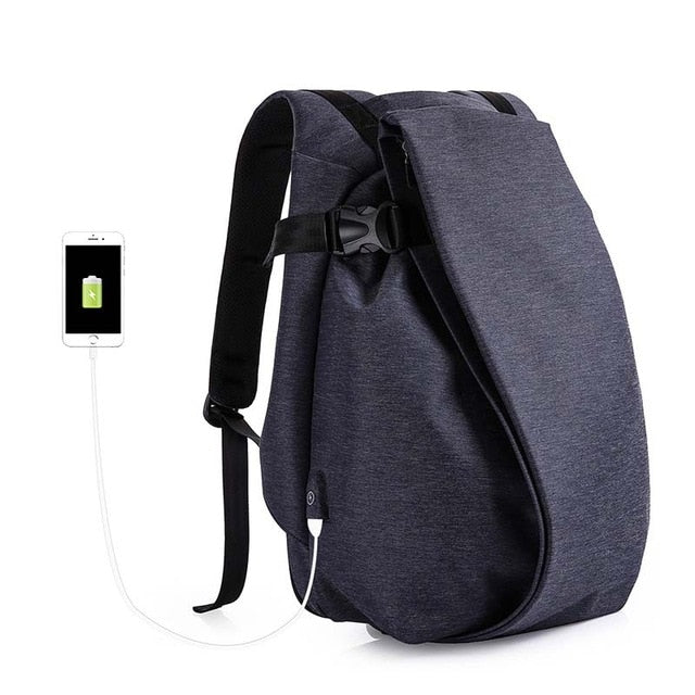 Tangcool Fashion Men Backpack for Laptop 17.3"USB Port Waterproof Travel Backpack Large Capacity College Student School Backpack - habash-fashion.myshopify.com